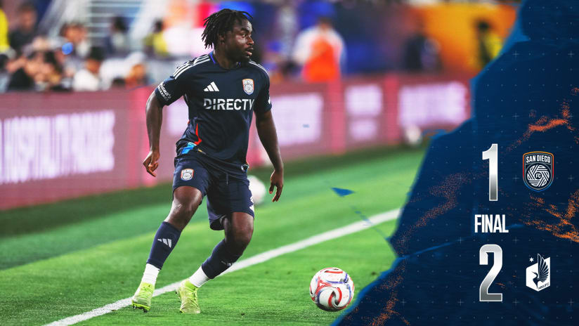 San Diego FC Struggles Continue with Loss to Minnesota United